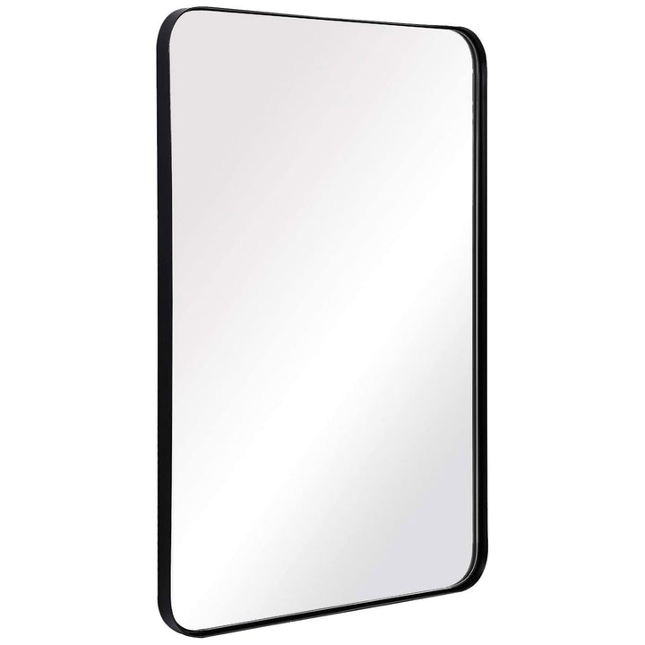ANDY STAR 24 x 36 Inch Rectangular Hanging Deep Metal Frame Wall Mirror (Used) - VMInnovations