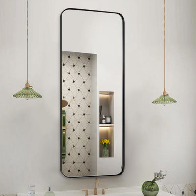 ANDY STAR Modern 18 x 48 Inch Rectangular Full Body Length Mirror (Open Box) - VMInnovations