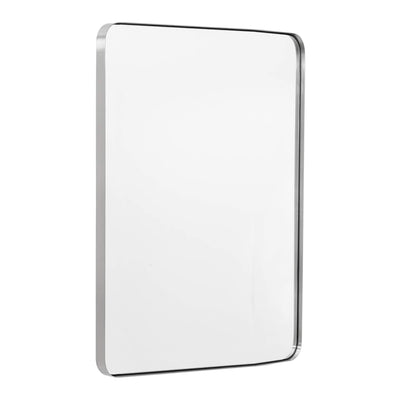 Modern 22 x 30 In Rectangular Hanging Bathroom Mirror, (Open Box) - VMInnovations