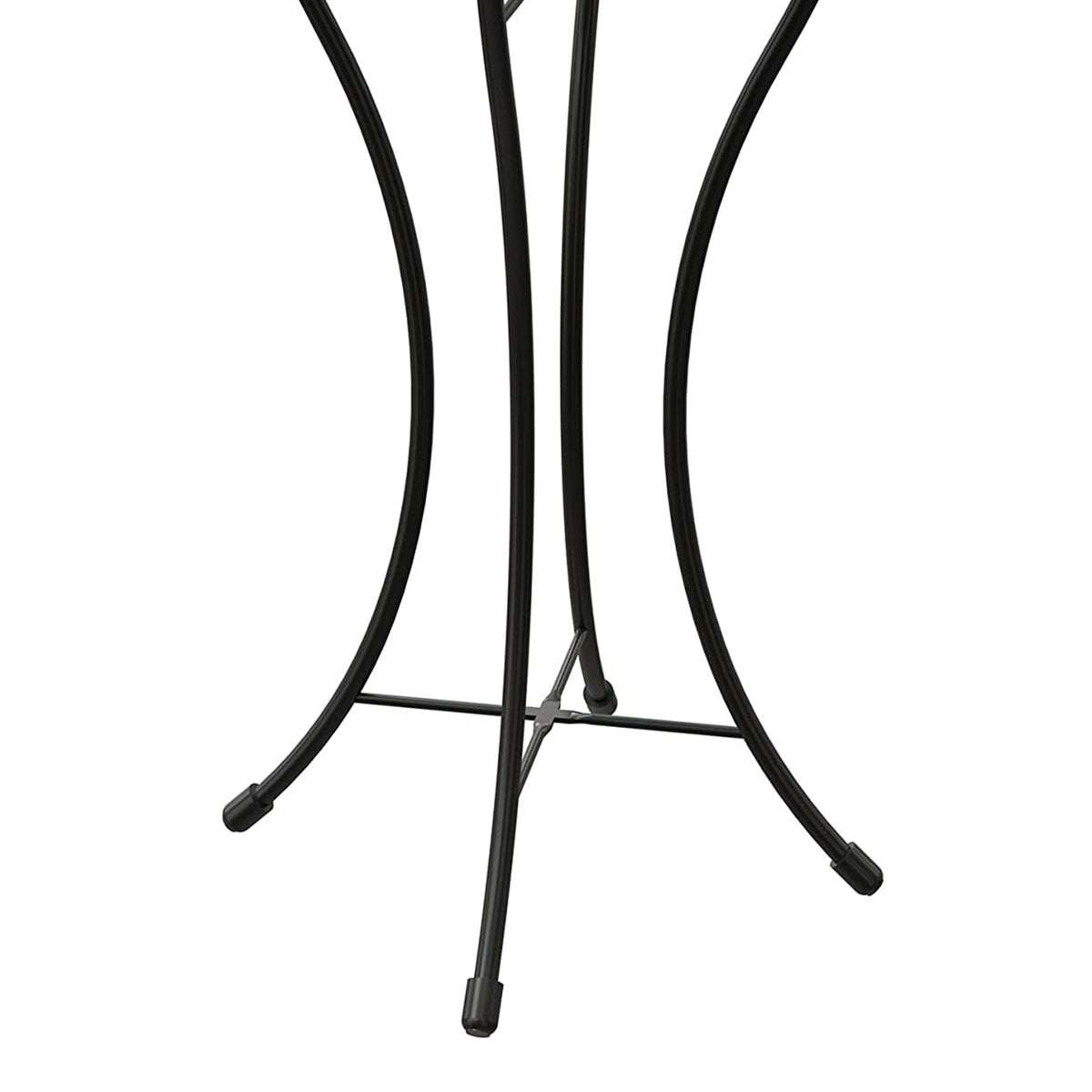Panacea 82905 Plastic Resin Vintage Style Metal Peacock Glass Bird Bath w/ Stand - VMInnovations