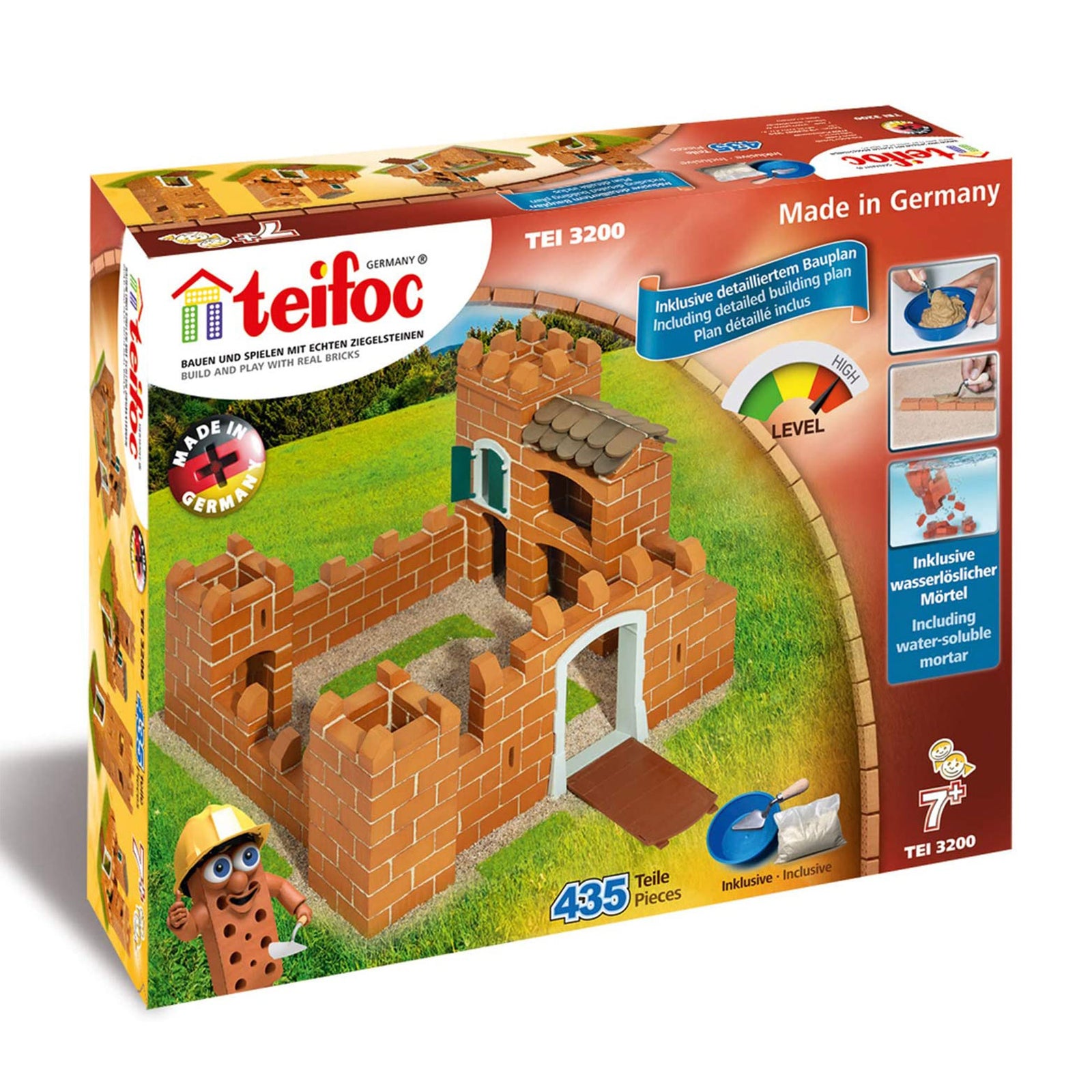 Eitech Knight's Castle Brick and Mortar Building Set for STEM Intro (Used) - VMInnovations