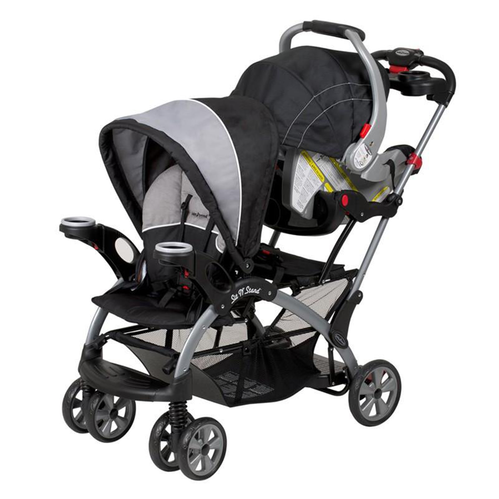 Baby Trend Sit N' Stand Foldable Front and Rear Seat Ultra Stroller (Used) - VMInnovations