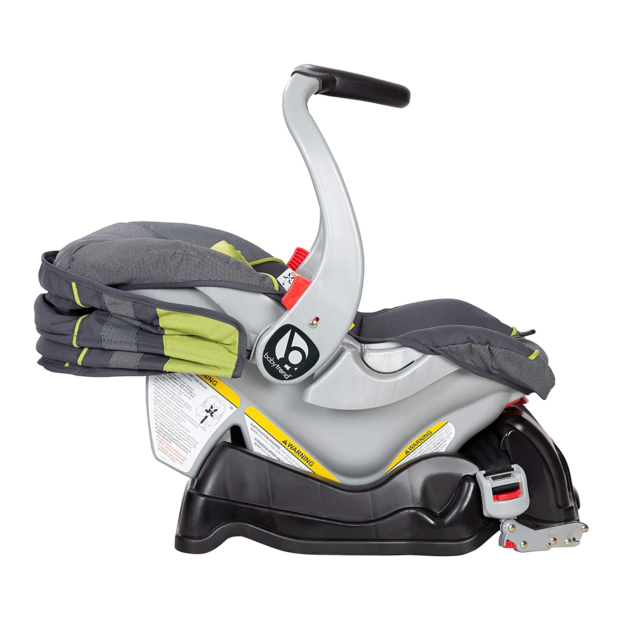 Baby Trend CS43710A EZ Flex-Lock 30 Pound Infant Car Seat with Car Base, Carbon - VMInnovations
