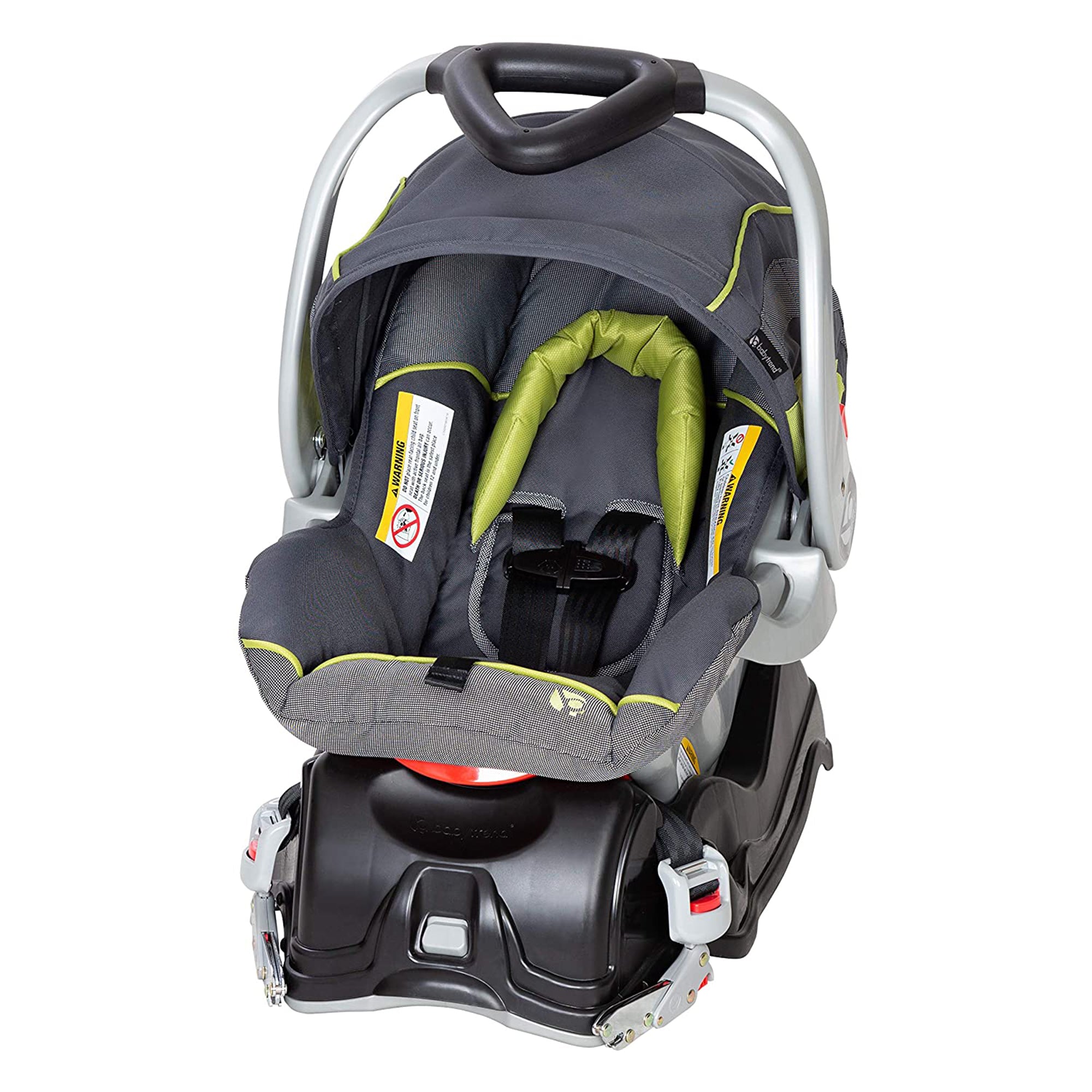 Baby Trend CS43710A EZ Flex-Lock 30 Pound Infant Car Seat with Car Base, Carbon - VMInnovations