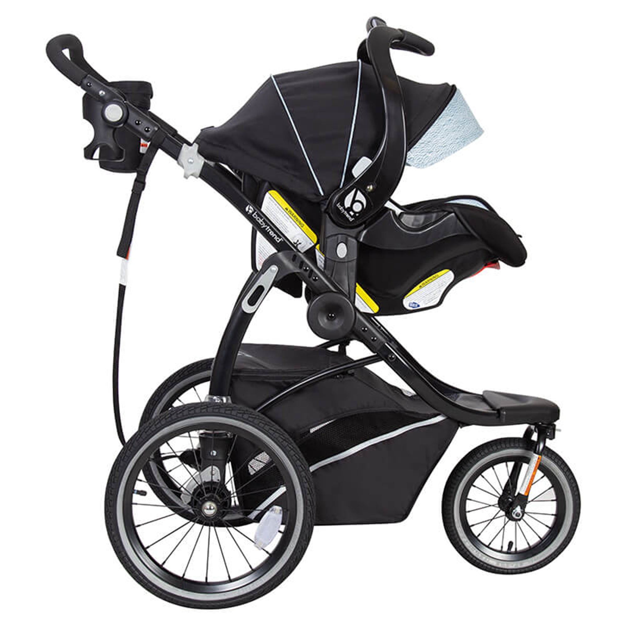 Baby Trend Go Gear 6-in-1 Jogger Car Seat Stroller Travel System, Blue Spectrum