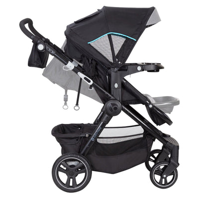 Baby Trend City Clicker Pro Lightweight Car Seat Stroller Travel System, Blue - VMInnovations