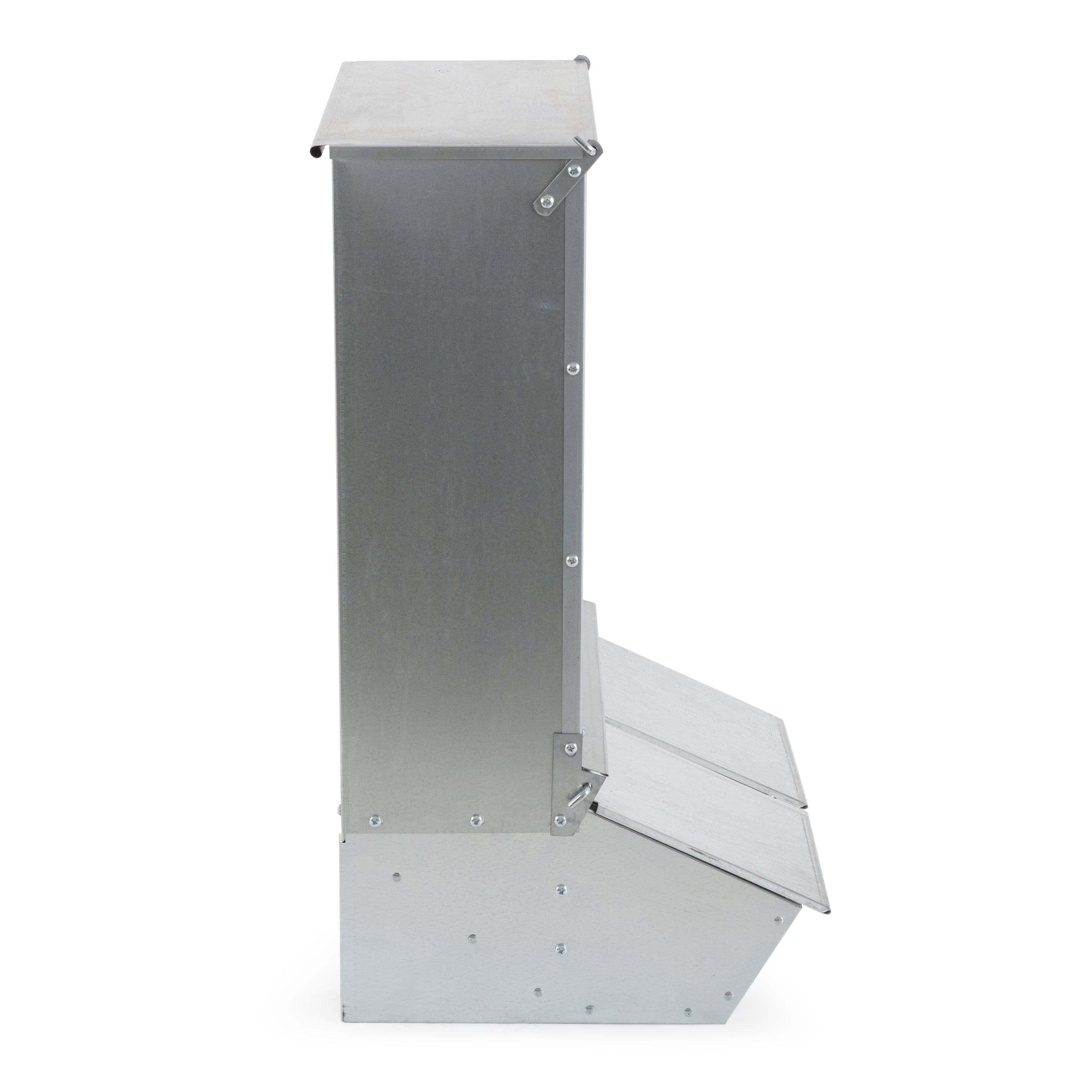 Brower 22H 2 Door Hog Supplement Feeder for Livestock, 3.7 Bushels (Open Box) - VMInnovations