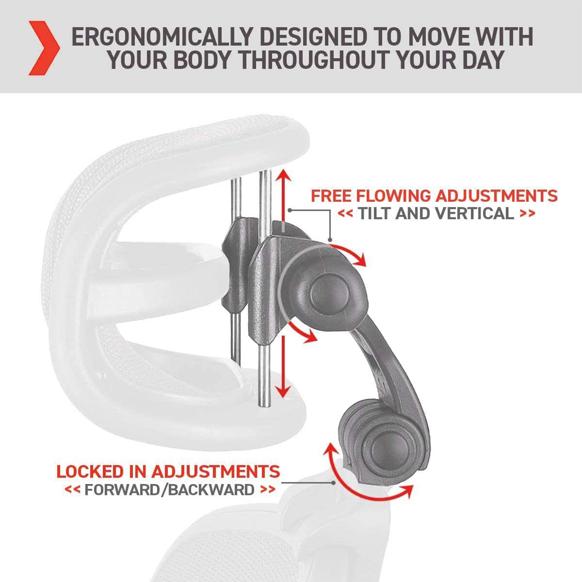 Engineered Now H4 ENgage Original Herman Miller Aeron Chair Headrest (Used)