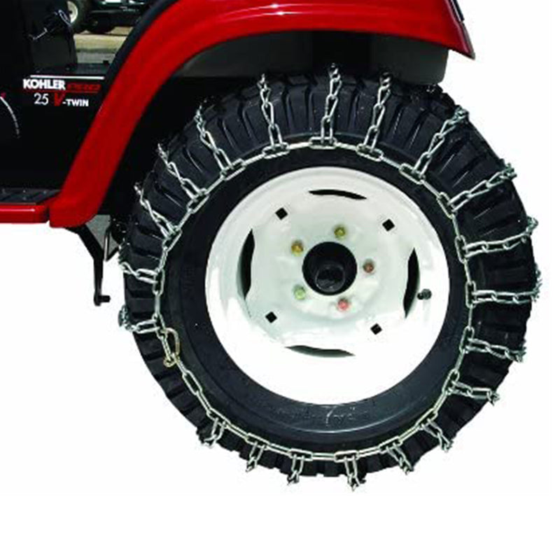 Security Chain Max Track Snow Blower and Garden Tractor Tire Chain, 4 Pair