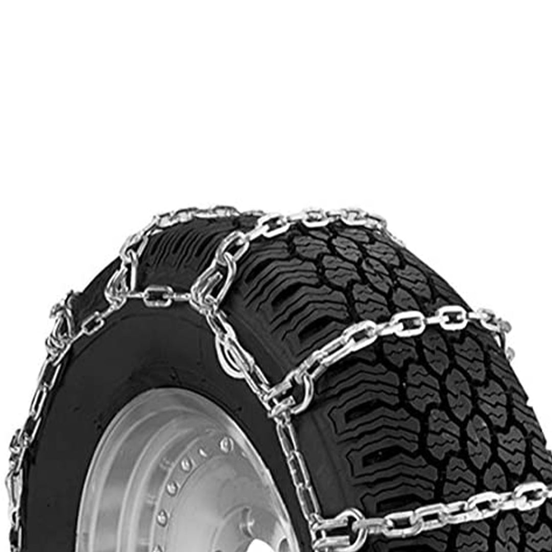 Security Chain Company Quik Grip Square Rod Light Truck Tire Chain, Pair (Used)