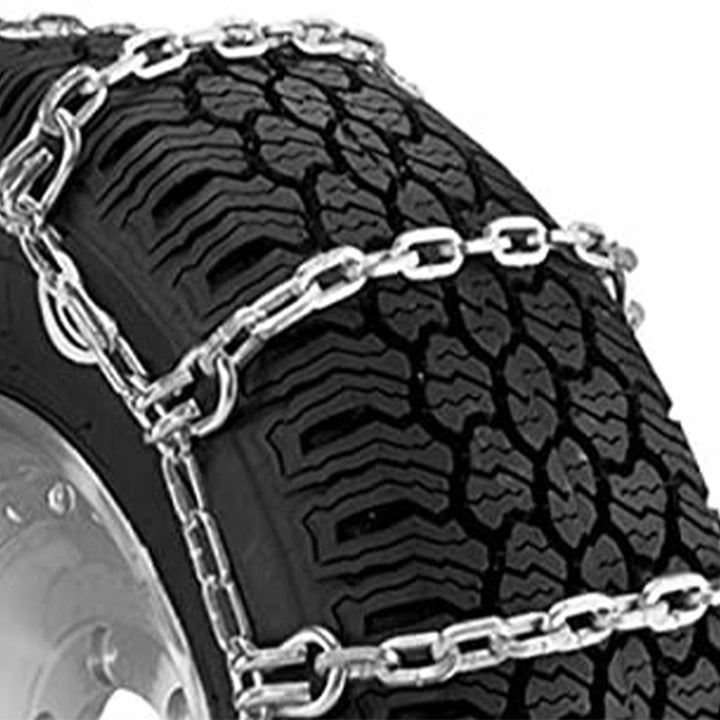 Security Chain Company Quik Grip Square Rod Light Truck Tire Chain, Pair (Used)