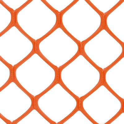 Tenax HDPE Plastic Commercial Mesh Sentry Secura Fencing, 6 x 50 Feet, Orange
