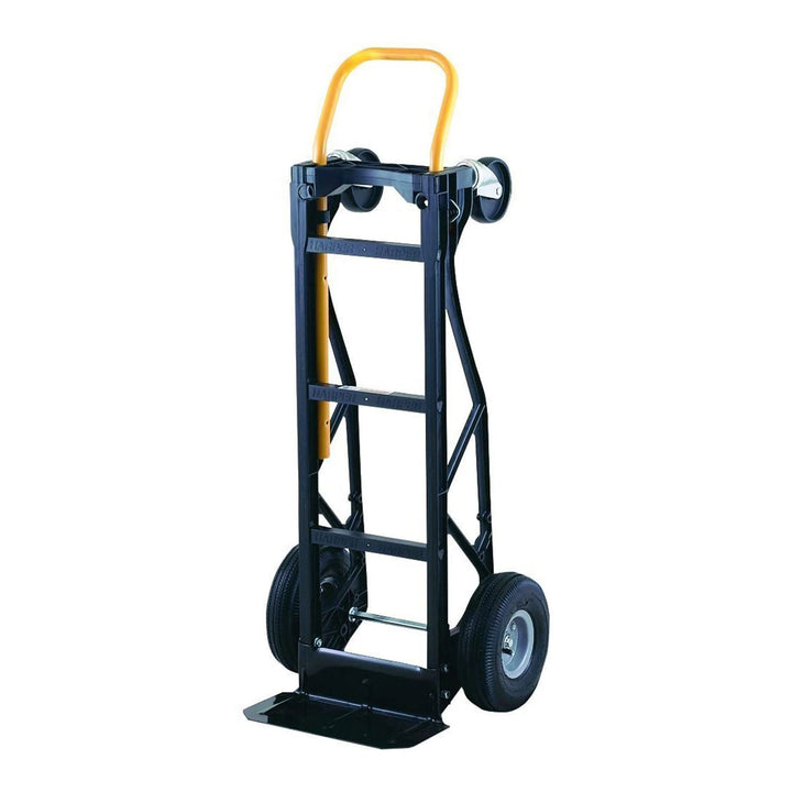 Harper Trucks 700 Lb Capacity Convertible Hand Truck Dolly, Black (Used)