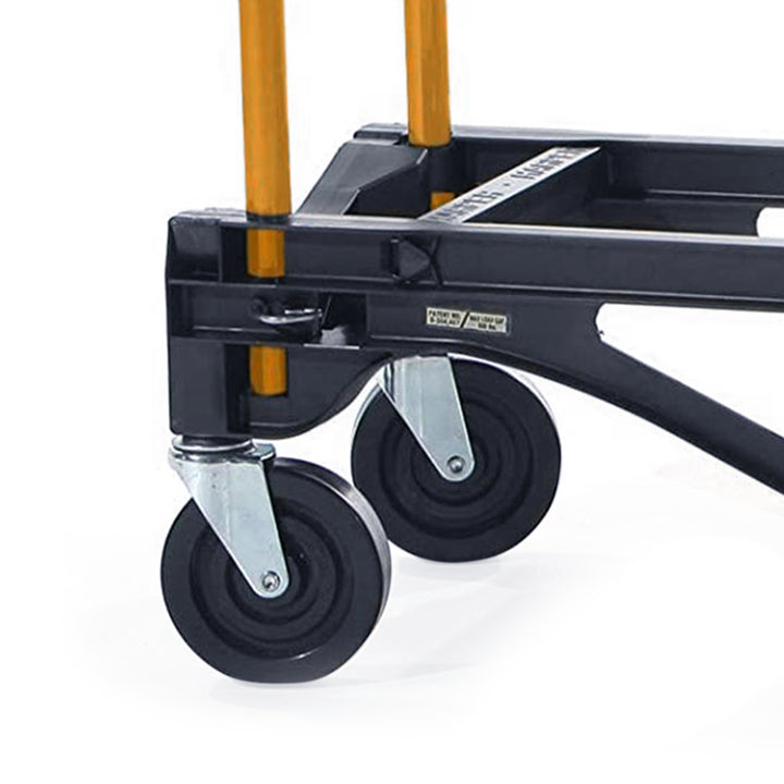 Harper Trucks 700 Lb Capacity Convertible Hand Truck Dolly, Black (Used)