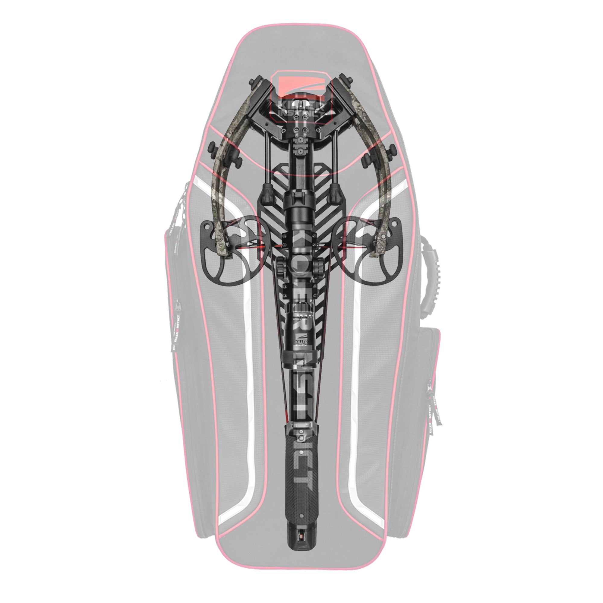 Killer Instinct 2083 Slayer Coffin Padded Crossbow Case, 36 Inches Wide, Black - VMInnovations