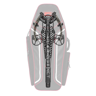Killer Instinct Slayer Coffin Padded Crossbow Case, 36" Wide, Black (Open Box) - VMInnovations