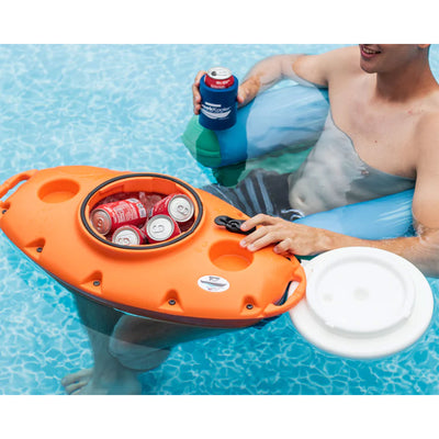 CreekKooler 15 Q Camping Floating Water Companion Ice Chest Cooler (Open Box) - VMInnovations