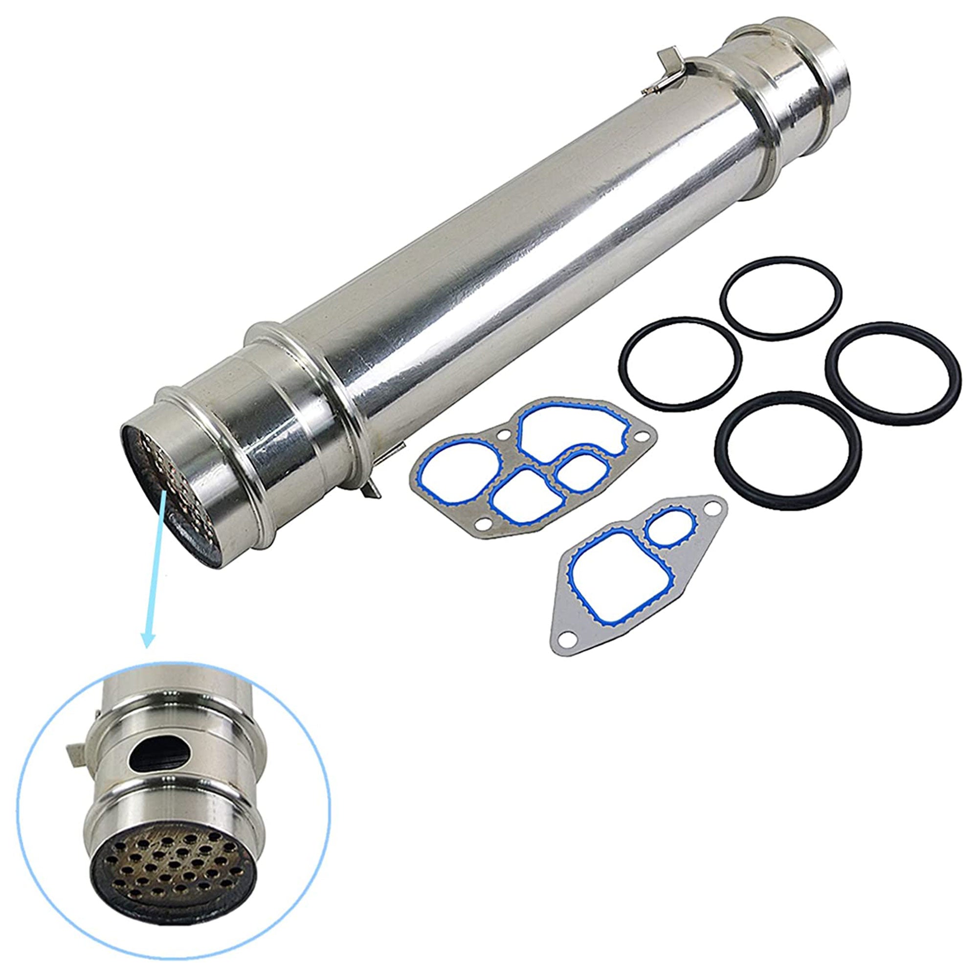 GeLuoXi EBY-430358A-0498 Oil Cooler with Gasket and Seal Kit, Select Ford Models