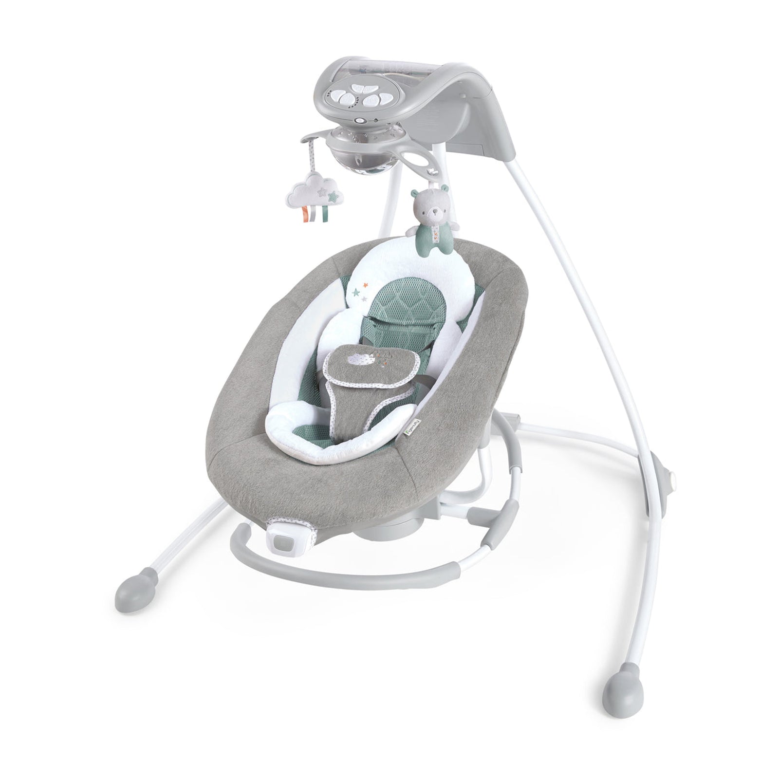 Ingenuity InLighten Baby Electric Cradling Swing Chair, Pemberton (Used) - VMInnovations