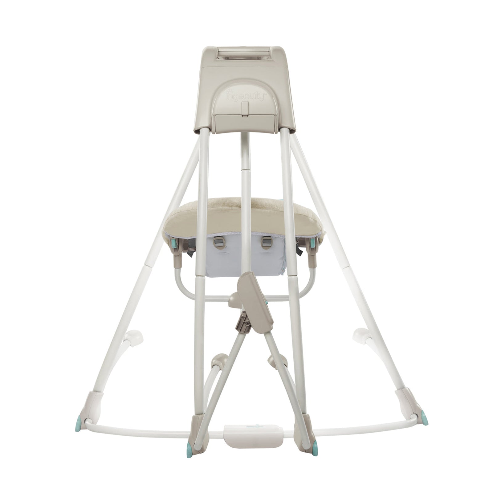 Ingenuity InLighten Baby Electric Cradling Swing Rocker Chair, Flora the Unicorn - VMInnovations