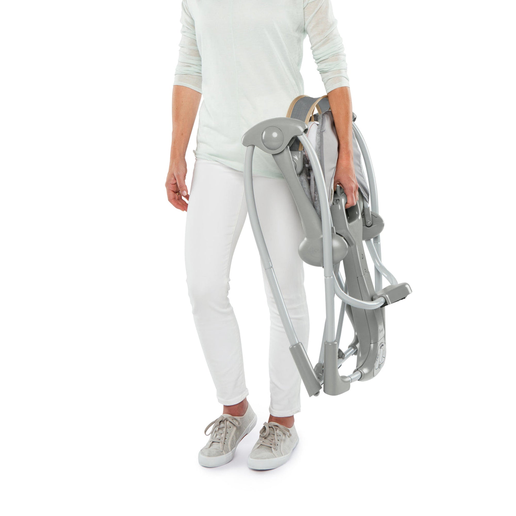 Ingenuity Boutique Collection Baby Swing N Go Portable Rocker Chair (Used) - VMInnovations