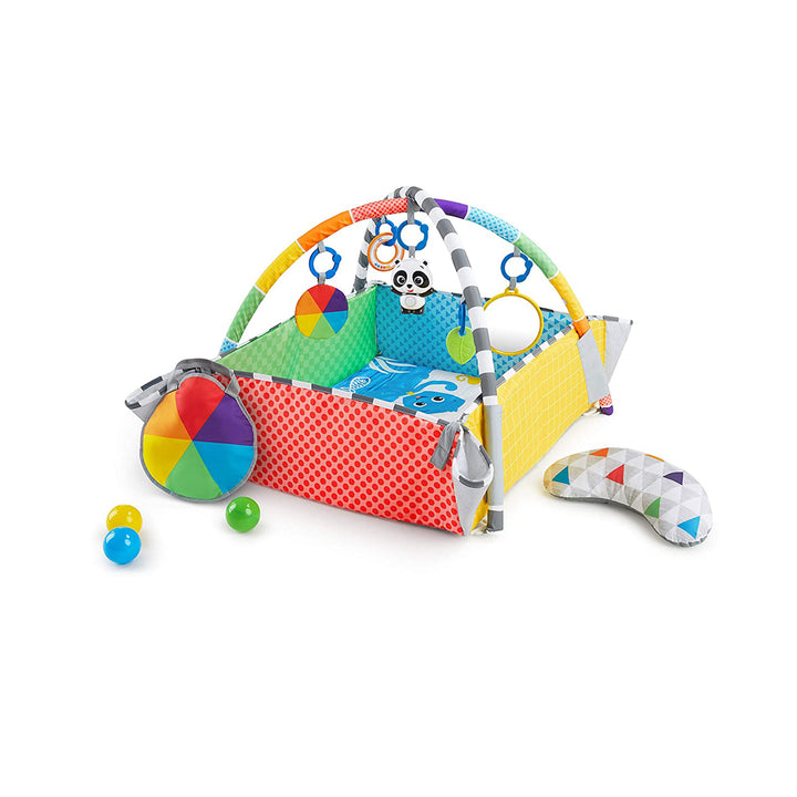 Baby Einstein Newborn 5 in 1 Ball Pit Playspace Activity Play Center Mat (Used)