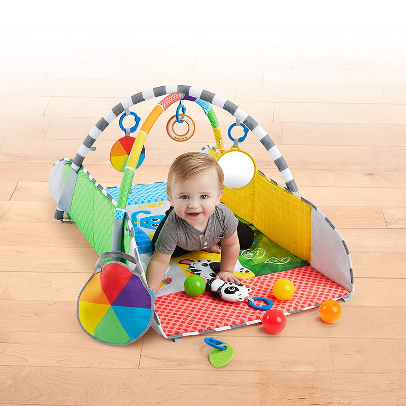 Baby Einstein Newborn 5 in 1 Ball Pit Playspace Activity Play Center Mat (Used)