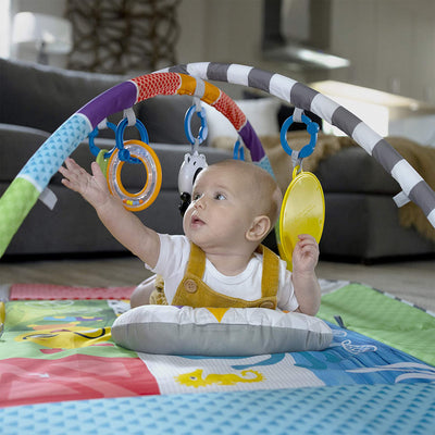 Baby Einstein Newborn 5 in 1 Ball Pit Gym Playspace Activity Play Center Mat - VMInnovations