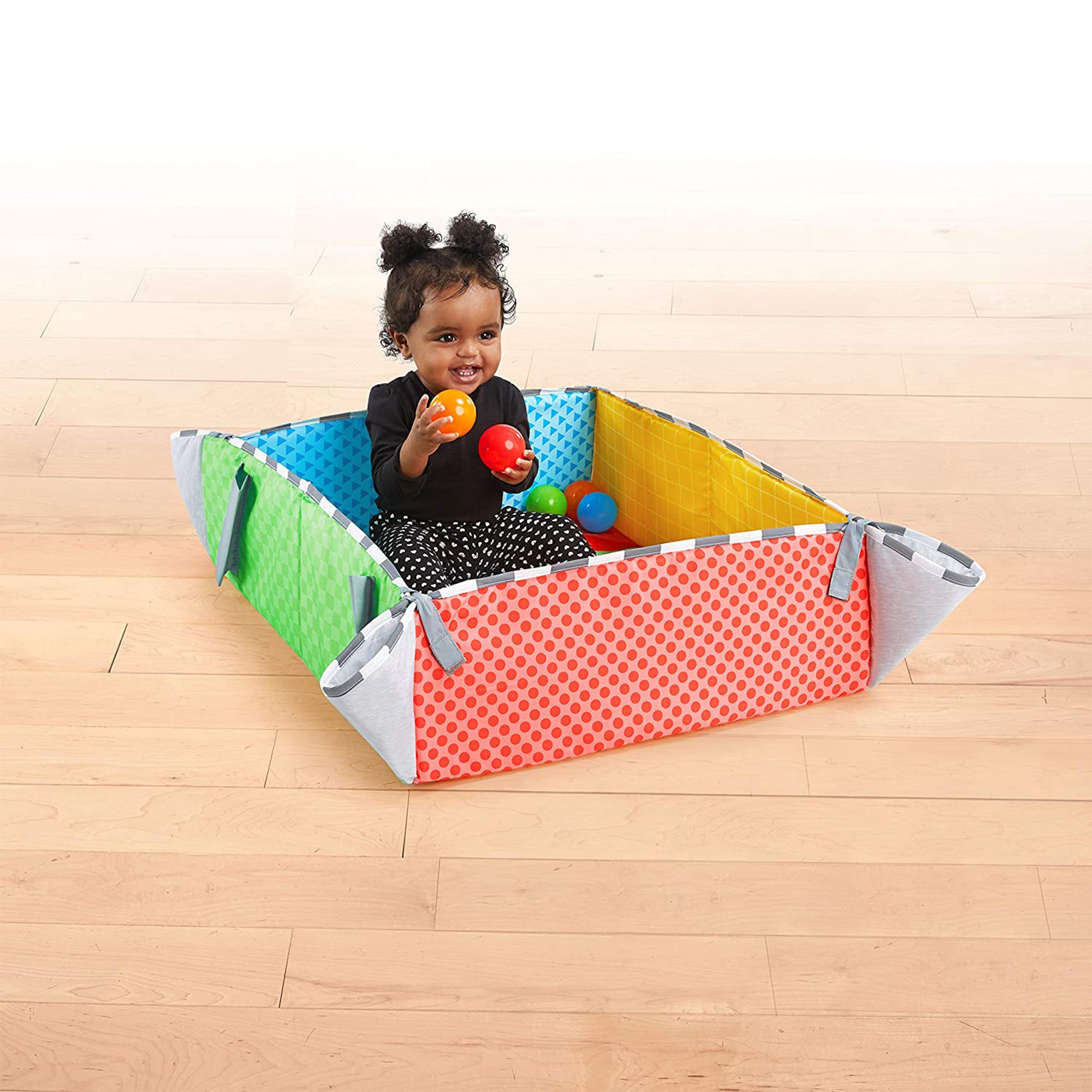 Baby Einstein Newborn 5 in 1 Ball Pit Gym Playspace Activity Play Center Mat - VMInnovations