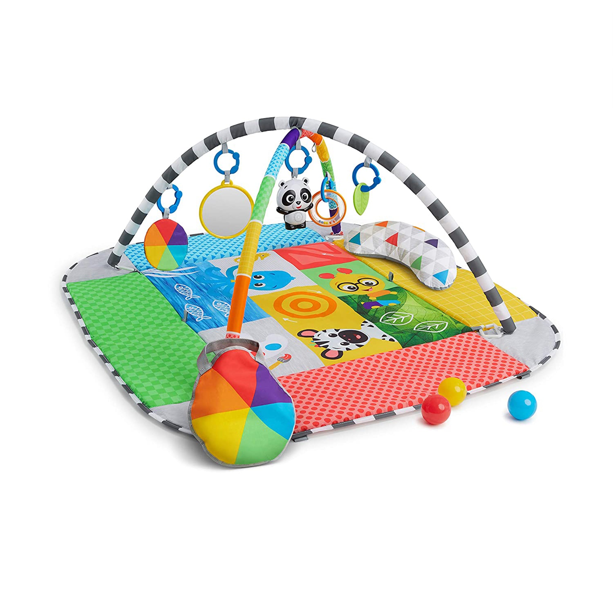 Baby Einstein Newborn 5 in 1 Ball Pit Gym Playspace Activity Play Center Mat - VMInnovations