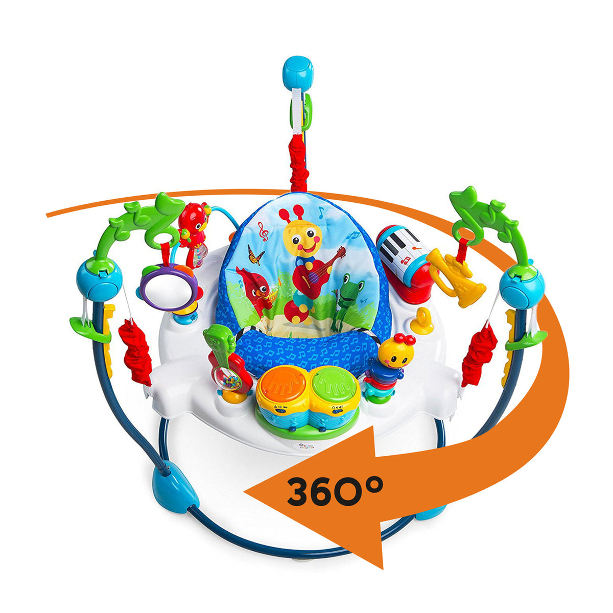 Baby Einstein Neighborhood Symphony Multisensory 360 Degree Activity Jumper - VMInnovations