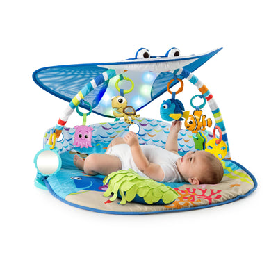 Bright Starts Disney Baby Finding Nemo Lights and Music Infant Activity Gym Mat - VMInnovations