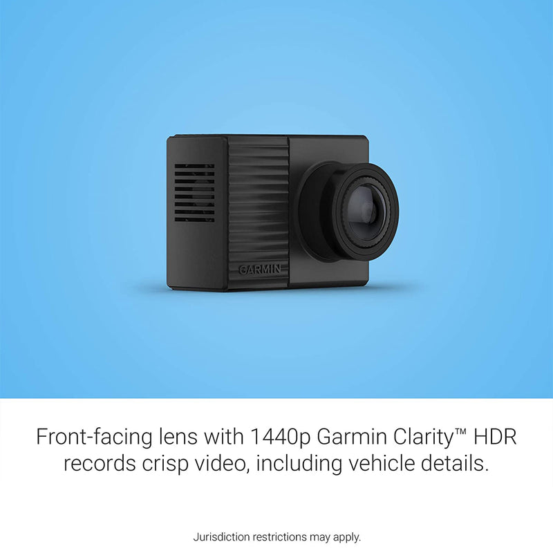 Garmin Dual Front and Rear Lens GPS Car Dash Camera with Night Vision (Open Box)