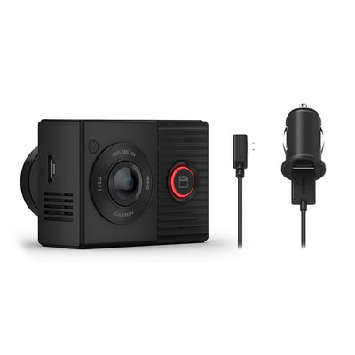 Garmin Dual Front and Rear Lens GPS Enabled Car Dash Camera with Night Vision