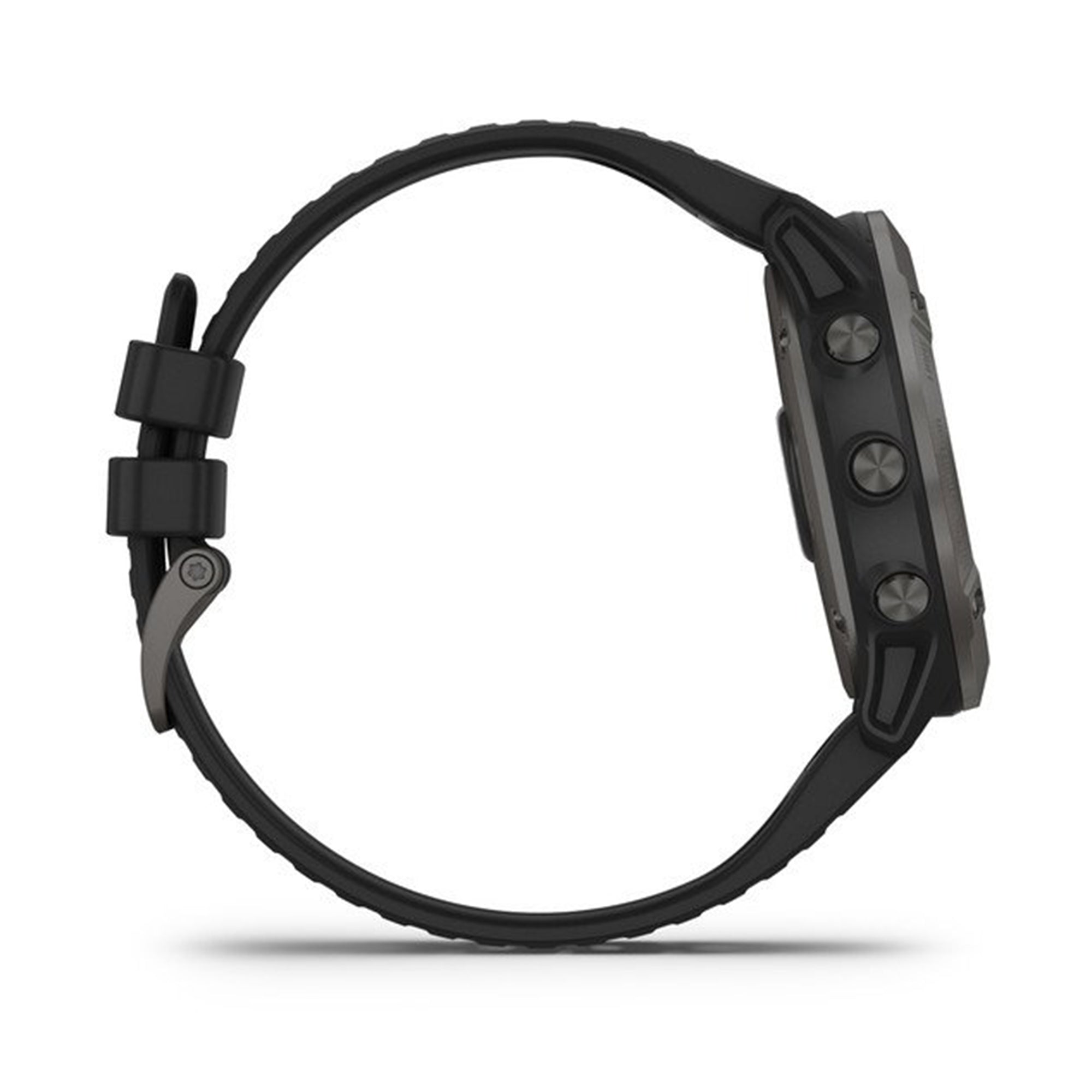 Garmin 51 MM fenix 6X Sapphire Multisport GPS Smartwatch w/ Silicone Band, Black