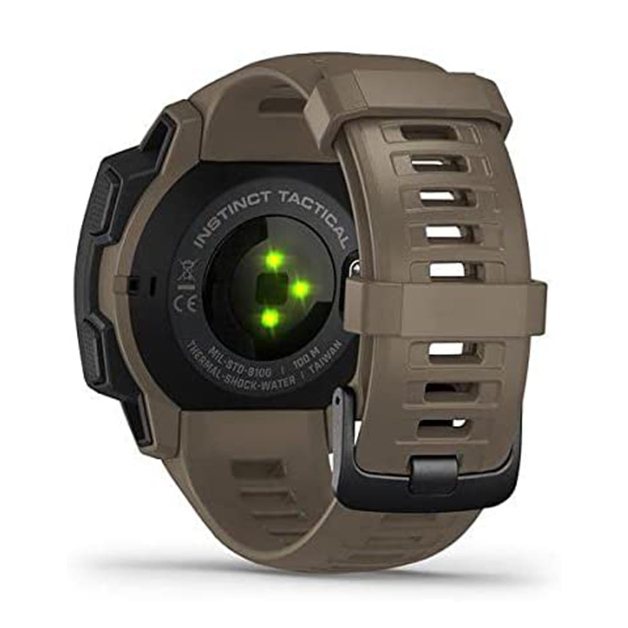 Garmin Instinct Tactical Rugged GPS Enabled Waterproof Smartwatch, Tactical Tan