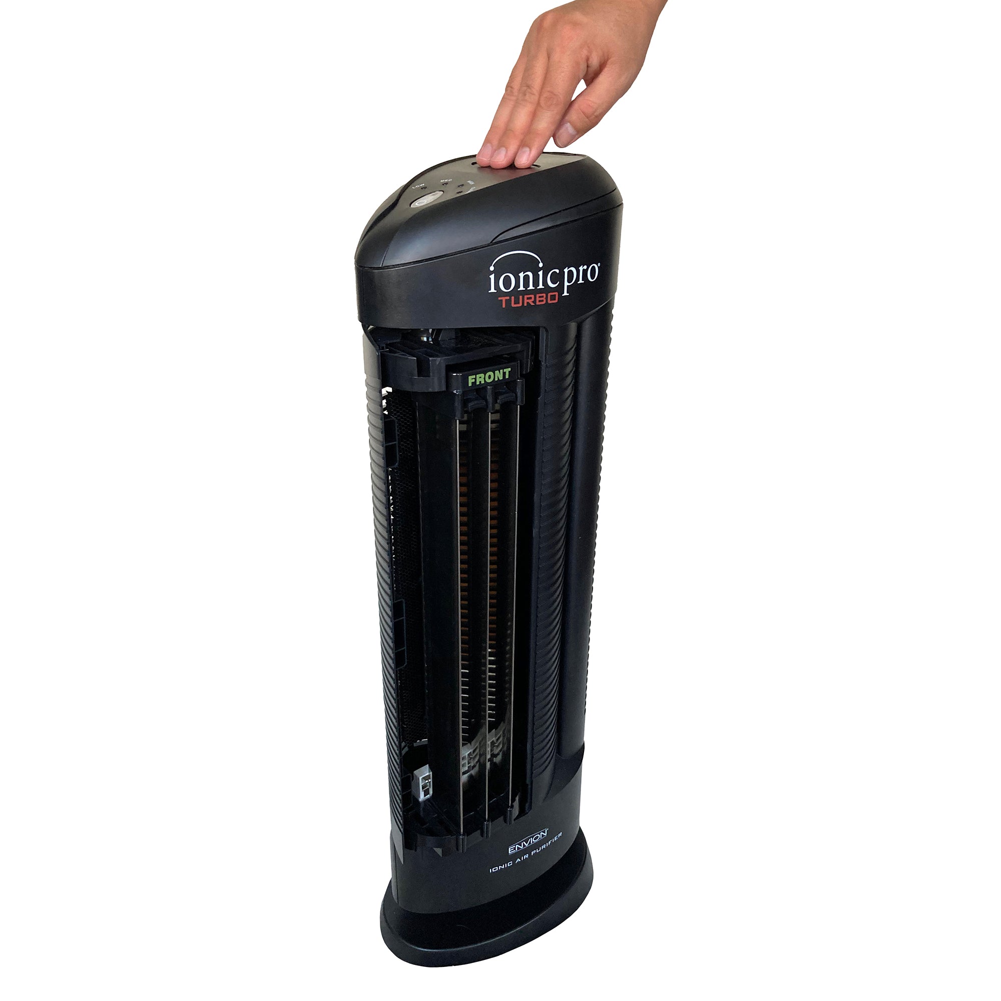 ENVION Ionic Pro Turbo Large Room HEPA Air Purifier Tower w/ 3 Speeds (Used) - VMInnovations