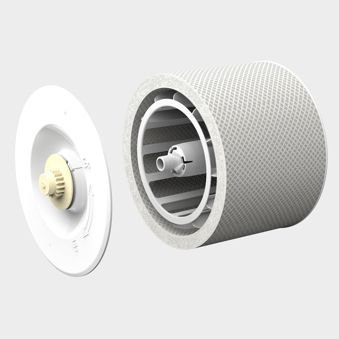 2 In 1 Whisper Quiet Humidifier Air Washer with Auto Shut Off, White (For Parts) - VMInnovations