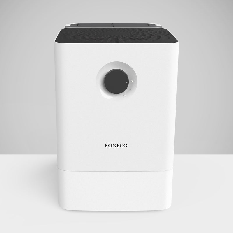 BONECO W300 2 In 1 Whisper Quiet Humidifier Air Washer with Auto Shut Off, White