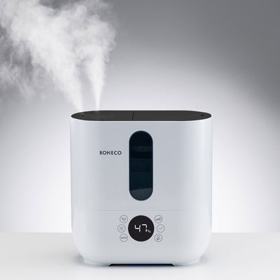 Boneco Top Fill Ultrasonic Humidifier w/ Warm or Cool Mist & Display (Open Box) - VMInnovations