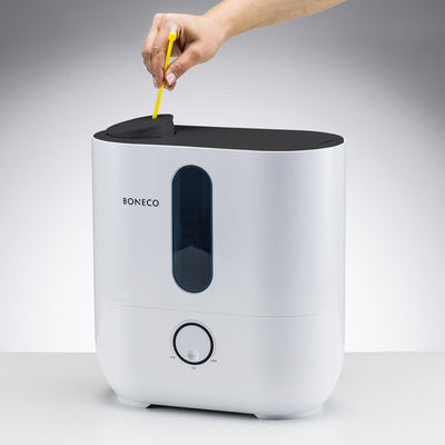 BONECO Quiet Ultrasonic Warm Mist Humidifier w/Auto Shutoff(For Parts)