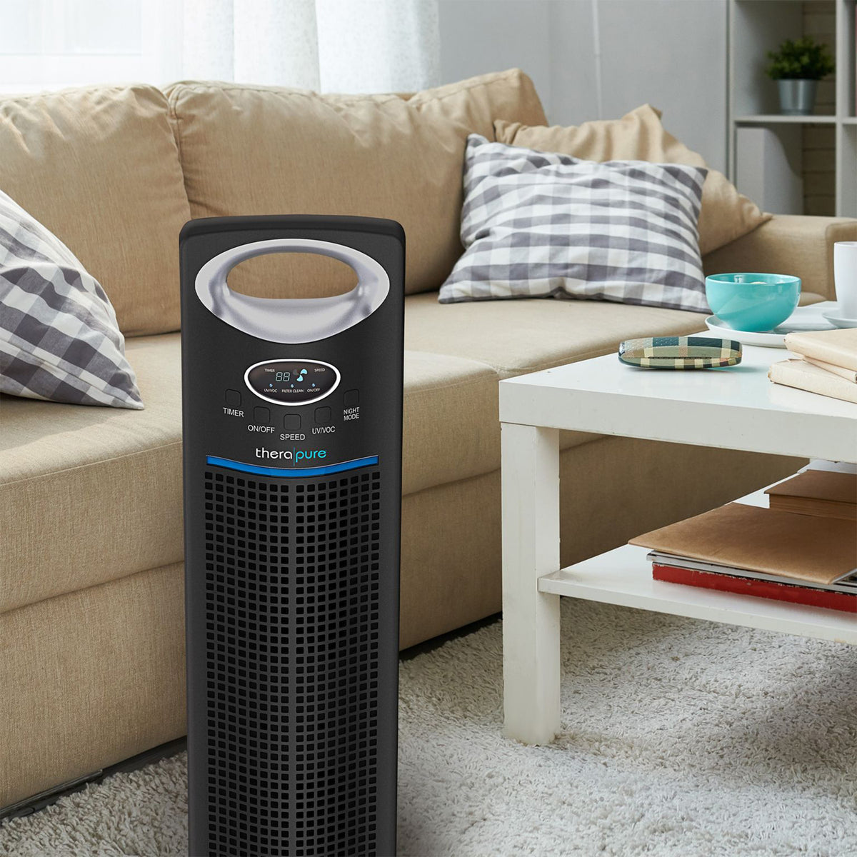 ENVION Therapure Medium/Large Room Air Purifier with Digital Controls & Timer - VMInnovations