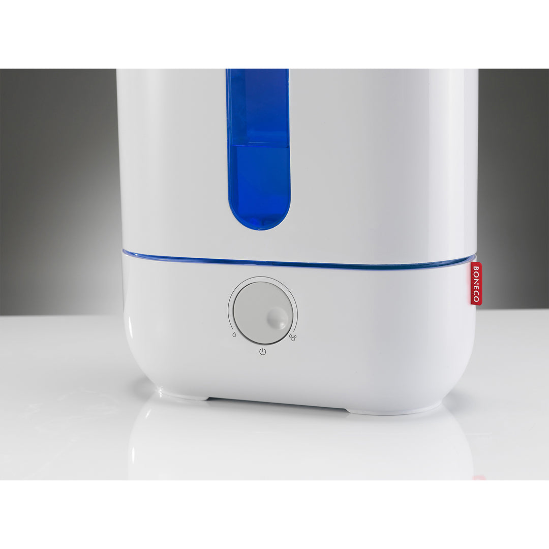 BONECO Micro Fine Cool Mist Ultrasonic Humidifier w/ LED Light, Knob (For Parts)