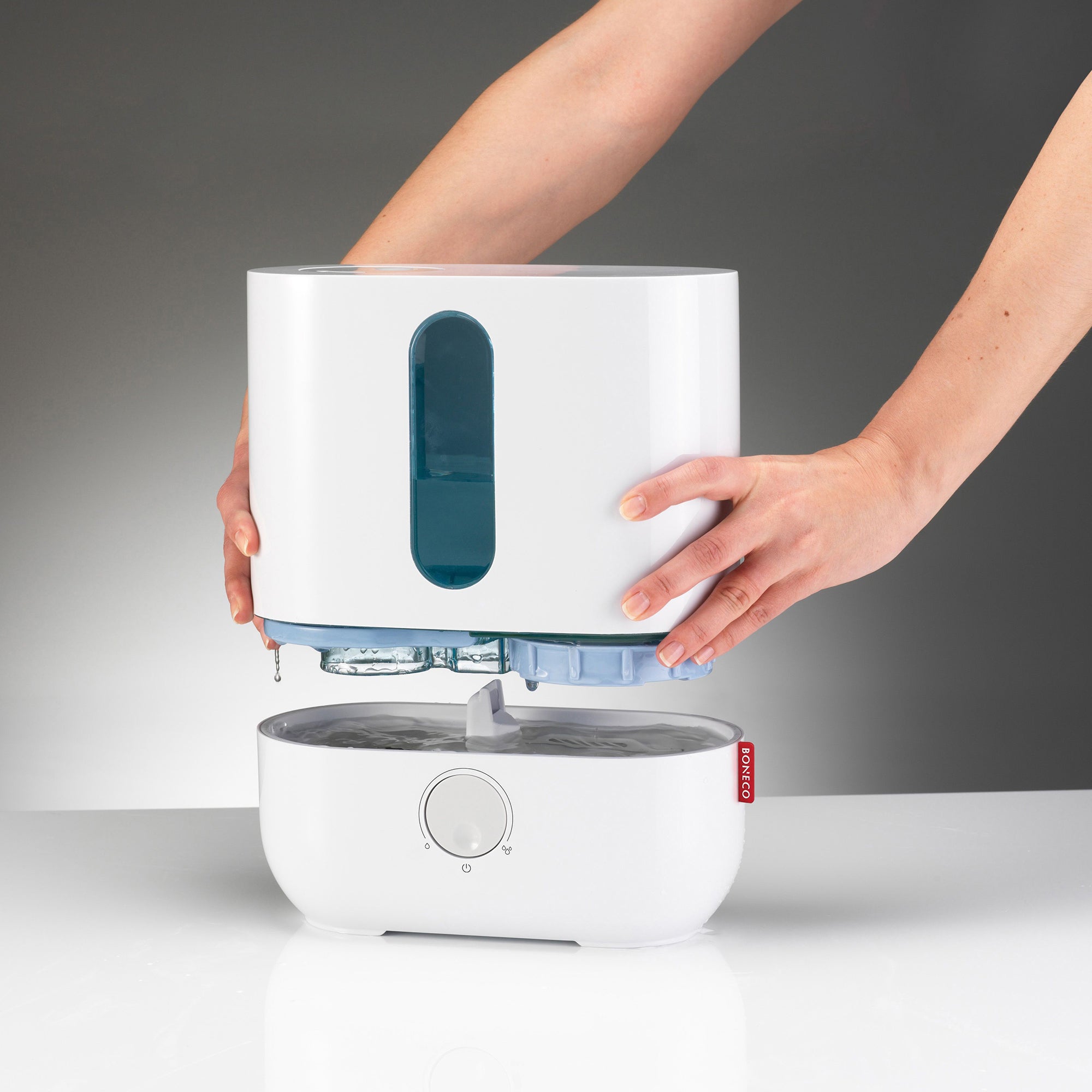 BONECO Micro Fine Cool Mist Ultrasonic Humidifier w/ LED Light, Knob (For Parts) - VMInnovations