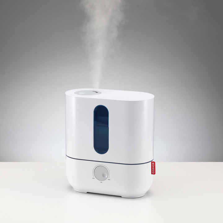 BONECO Fine Cool Mist Ultrasonic Humidifier with LED Light & Control Knob (Used) - VMInnovations