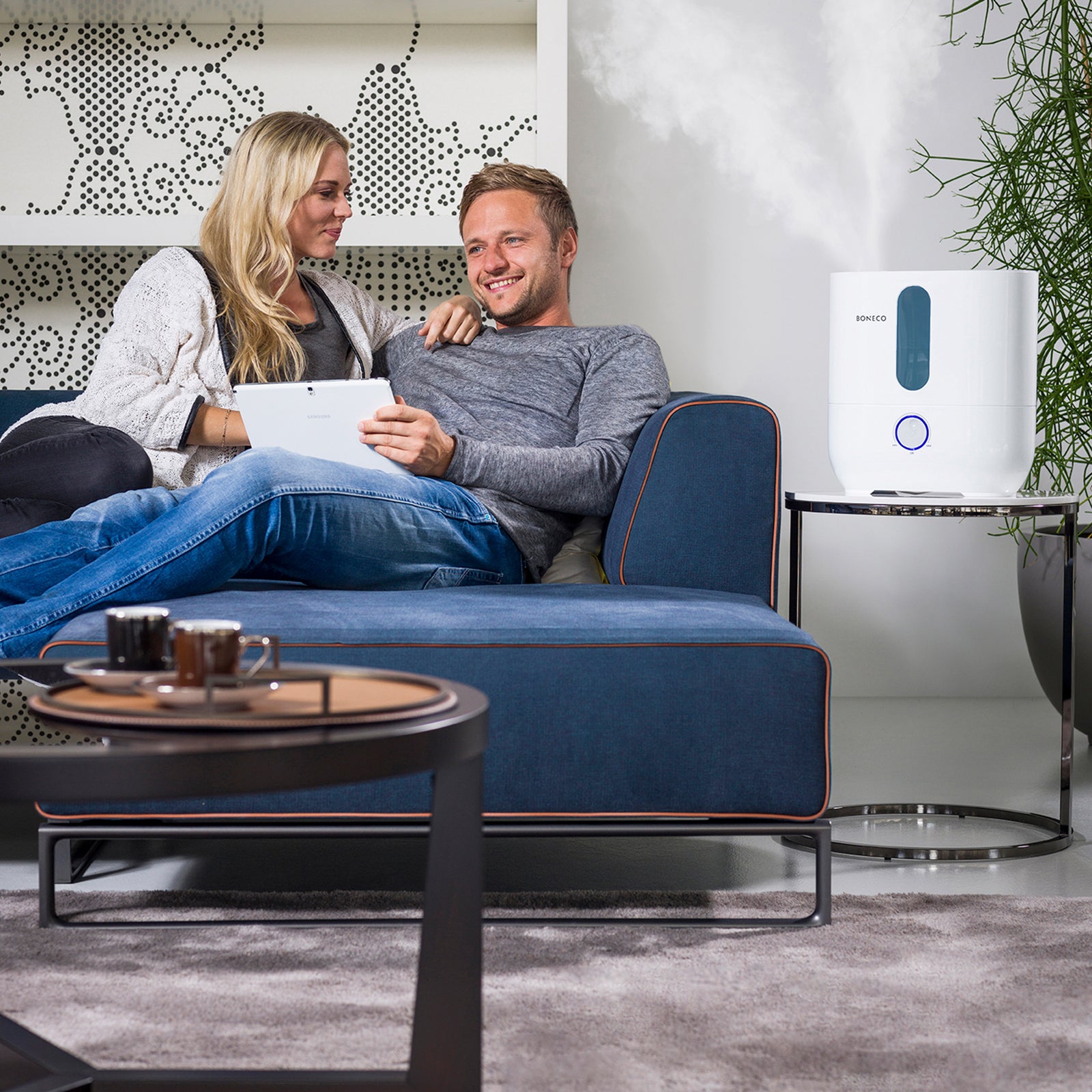 BONECO Quiet Ultrasonic Cool Mist Humidifier w/Auto Shutoff (For Parts) - VMInnovations