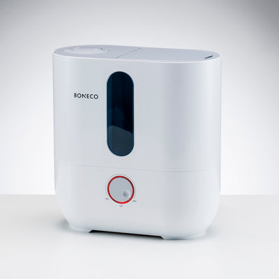 BONECO Large Room Quiet Ultrasonic Cool Mist Humidifier with Auto Shutoff (Used)