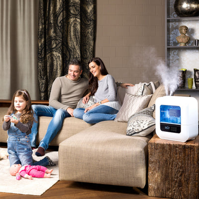 BONECO Quiet Ultrasonic Variable Mist Humidifier with Shutoff (Open Box) - VMInnovations