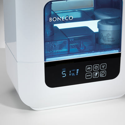 BONECO Quiet Ultrasonic Variable Mist Humidifier with Shutoff (Open Box) - VMInnovations