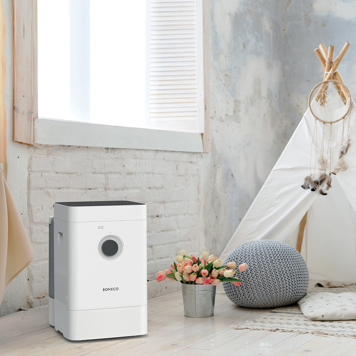 Hybrid 3 In 1 Humidifier and Air Purifier w/Additional Water Tank & App (Used) - VMInnovations